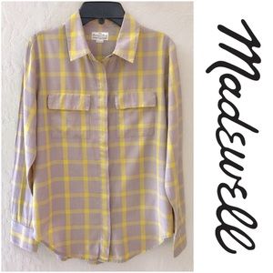 MADEWELL Broadway & Broome Plaid Shirt